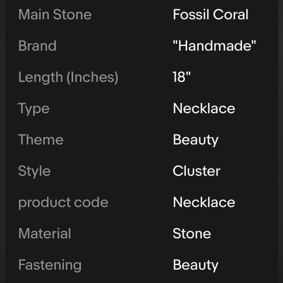 SALE- FOSSIL CORAL/ CARNELIAN SET - Picture 2 of 13